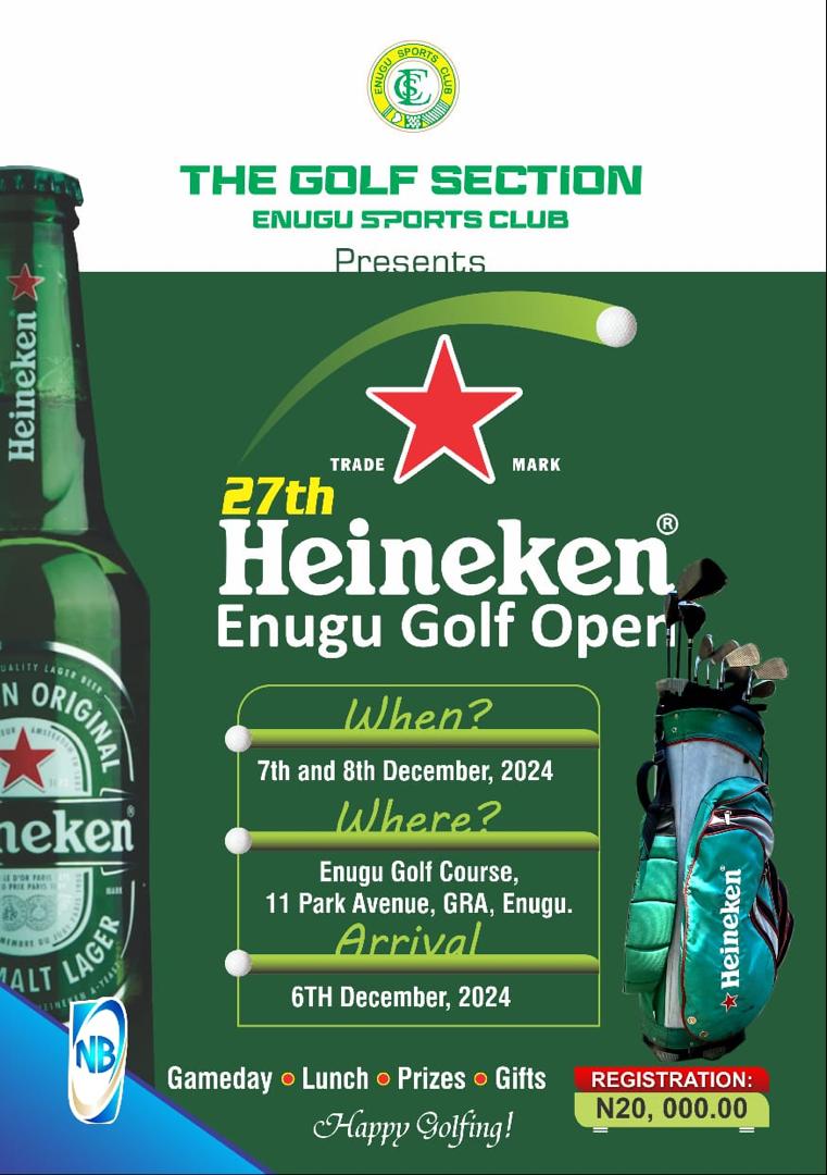 27TH HEINEKEN ENUGU GOLF OPEN